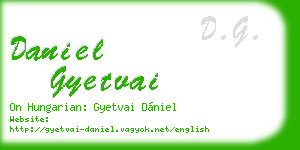 daniel gyetvai business card