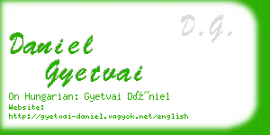 daniel gyetvai business card